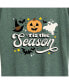 ფოტო #3 პროდუქტის Trendy Plus Size Halloween Tis the Season Graphic T-shirt