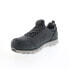 Фото #7 товара Skechers Synergy Omat Alloy Toe 200013 Mens Gray Canvas Athletic Work Shoes