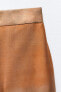 Wide-leg tie-dye print trousers