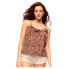 ფოტო #1 პროდუქტის SUPERDRY Printed Ruffle sleeveless T-shirt