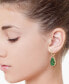 ფოტო #2 პროდუქტის EFFY® Emerald (3-1/2 ct. t.w.) & Diamond (3/8 ct. t.w.) Drop Earrings in 14k Gold