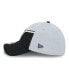 Фото #2 товара Men's Gray, Black Las Vegas Raiders 2023 Sideline 39THIRTY Flex Hat