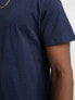 Selected Homme cotton t-shirt in navy