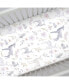 Фото #3 товара Floral Deer Mini Crib Sheet