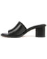 Vince Donna Leather Slide Women's Black 6