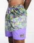 Фото #2 товара Nike Swimming Icon Volley 7 inch printed swim shorts in purple