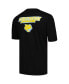 Men's Black Southern University Jaguars Applique T-shirt