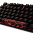 Ducky One 2 TKL PBT Gaming Tastatur, MX-Red, RGB LED - schwarz