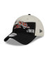 ფოტო #1 პროდუქტის Men's Cream, Black Cincinnati Bengals 2023 Sideline Historic 9TWENTY Adjustable Hat