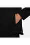 Фото #2 товара Yoga Dri Fit Yoga Texture Knit Erkek siyah spor Sweatshirt dv9879
