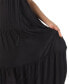 ფოტო #3 პროდუქტის Women's Tiered Maxi Dress Swim Cover-Up