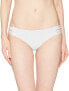 Фото #1 товара Body Glove Women's 173808 Ruby Bikini Bottom Swimwear Ibiza Ribbed White Size L