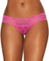 b.tempt'd by Wacoal 289086 Women's Lace Kiss Bikini Panty, Pink Peacock, S