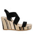 Фото #2 товара Women's Wendi Elastic Strap Wedge Sandals