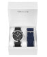 Фото #3 товара Guess Herren Armbanduhr Box Set Crescent schwarz, silber GW0630G1