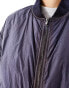 COLLUSION washed bomber jacket in navy 32 - фото #4