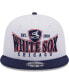 Фото #2 товара Men's White, Navy Chicago White Sox Crest 9FIFTY Snapback Hat