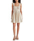 ფოტო #1 პროდუქტის Women's Harmony Cotton Pleated Dress