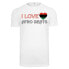 Фото #1 товара MISTER TEE I Love Afro Beats short sleeve T-shirt