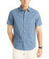 ფოტო #1 პროდუქტის Men's Classic-Fit Geo-Stripe Button-Down Shirt