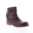 Фото #2 товара Bed Stu Craven F311010 Womens Brown Leather Slip On Ankle & Booties Boots