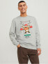 Толстовка Jack & Jones JORXMAS Light Grey