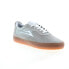 Lakai Essex MS1240263A00 Mens Gray Suede Skate Inspired Sneakers Shoes