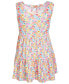 Toddler & Little Girls Ditsy Floral-Print Tank Dress, Created for Macy's