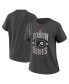 Фото #1 товара Women's Charcoal Philadelphia Flyers 2024 NHL Stadium Series Boyfriend T-shirt