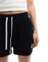 Фото #3 товара Converse Retro Chuck terry shorts in black