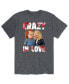 Фото #1 товара Men's Chucky Crazy in Love T-shirt