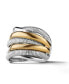 ფოტო #3 პროდუქტის Eternity Seven Band Highway Ring with 18K Gold