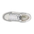 Vintage Havana Reflex Glitter Lace Up Womens Silver, White Sneakers Casual Shoe