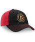 Фото #4 товара Men's Black/Burgundy Atlanta United FC Iconic Blocked Fundamental Adjustable Hat