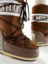 Moon Boot high ankle snow boots in brown