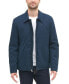 Фото #5 товара Men's Classic Front-Zip Filled Micro-Twill Jacket