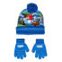 Hat &amp; Gloves Sonic Blue