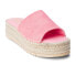 BEACH by Matisse Skylar Espadrille Platform Womens Pink Casual Sandals SKYLAR-6