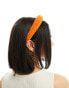 My Accessories beaded hairband in bright orange