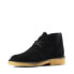 Clarks Desert Boot 221 26155855 Mens Black Suede Lace Up Chukkas Boots