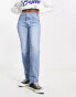 Фото #10 товара Levi's 501 straight leg jeans in light wash