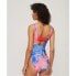 Фото #2 товара Купальник SUPERDRY Print Scoop Back Swimsuit "Мульти-мрамор" для плавания