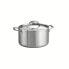 Фото #1 товара Gourmet Tri-Ply Clad 6 Qt Covered Sauce Pot