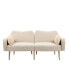 Фото #5 товара Couches For Living Room 65 Inch, Mid Century Modern Velvet Loveseats Sofa