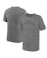 ფოტო #1 პროდუქტის Big Boys and Girls Heather Gray Green Bay Packers Throwback Performance T-shirt