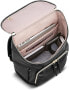 Фото #5 товара Мужской городской рюкзак черный с кожаным карманом Samsonite Solutions Bucket Backpack, Olive