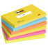Фото #1 товара Стикеры для записей Post-it ENERGETIC Разноцветный 7,6 X 12,7 cm 6 Предметы 76 x 127 mm