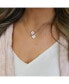 ფოტო #3 პროდუქტის Non-Tarnishing Mother of Pearl Clover Necklace