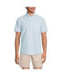 Фото #3 товара Men's Traditional Fit Short Sleeve Seersucker Shirt