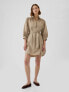 Фото #1 товара Eyelet Mini Shirtdress